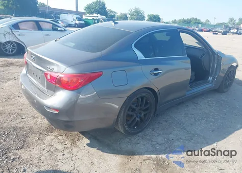 2016 Infiniti Q50 3.0T Premium из США, поврежденный, VIN JN1EV7AP1GM305539